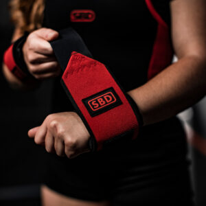Bandes de poignets SBD pour musculation, powerlifting, strongman, streetlifting et crossfit