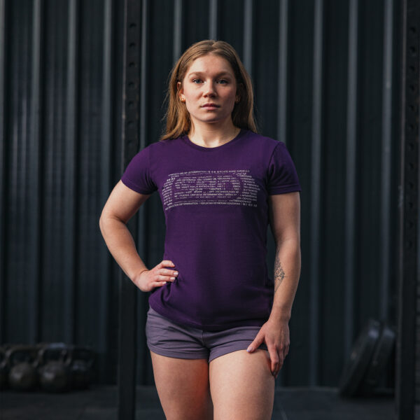 T-shirt Brand Lavender - ASPIRE