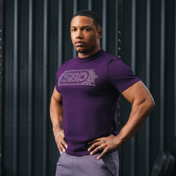 T-shirt Brand Lavender - ASPIRE – Image 2