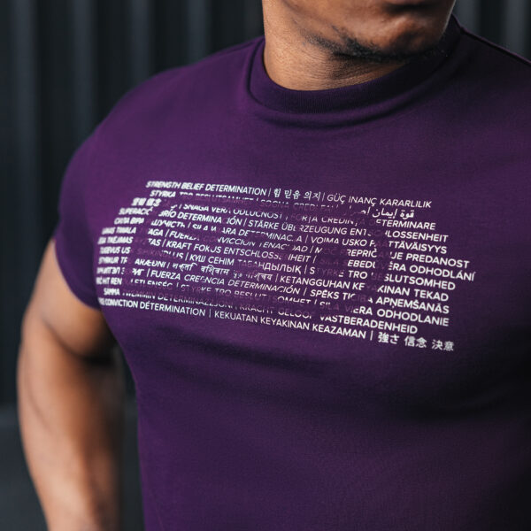 T-shirt Brand Lavender - ASPIRE – Image 3