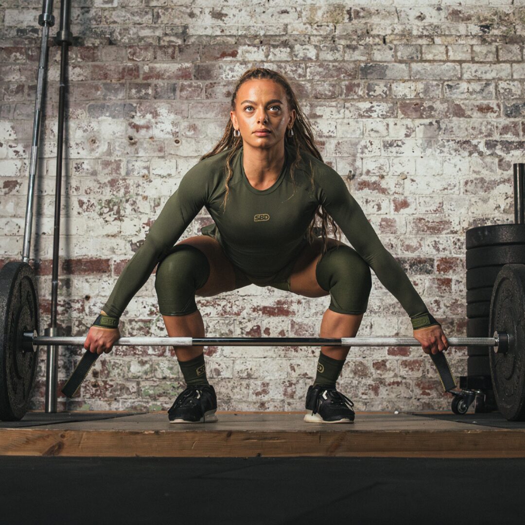 sangles sbd kaki pour musculation et sports de force