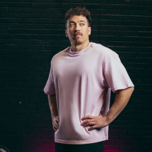 T-shirt Oversize Pastel Pink - Nova